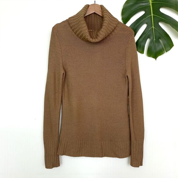 Banana Republic Camel Cowl Neck Sweater - Picture 2 of 7